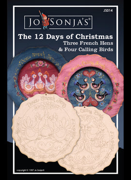 12 Days of Christmas - Day 3 and 4 Ornaments - JS014