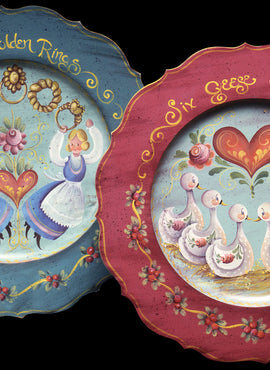 12 Days of Christmas - Day 5 and 6 Ornaments - JS015