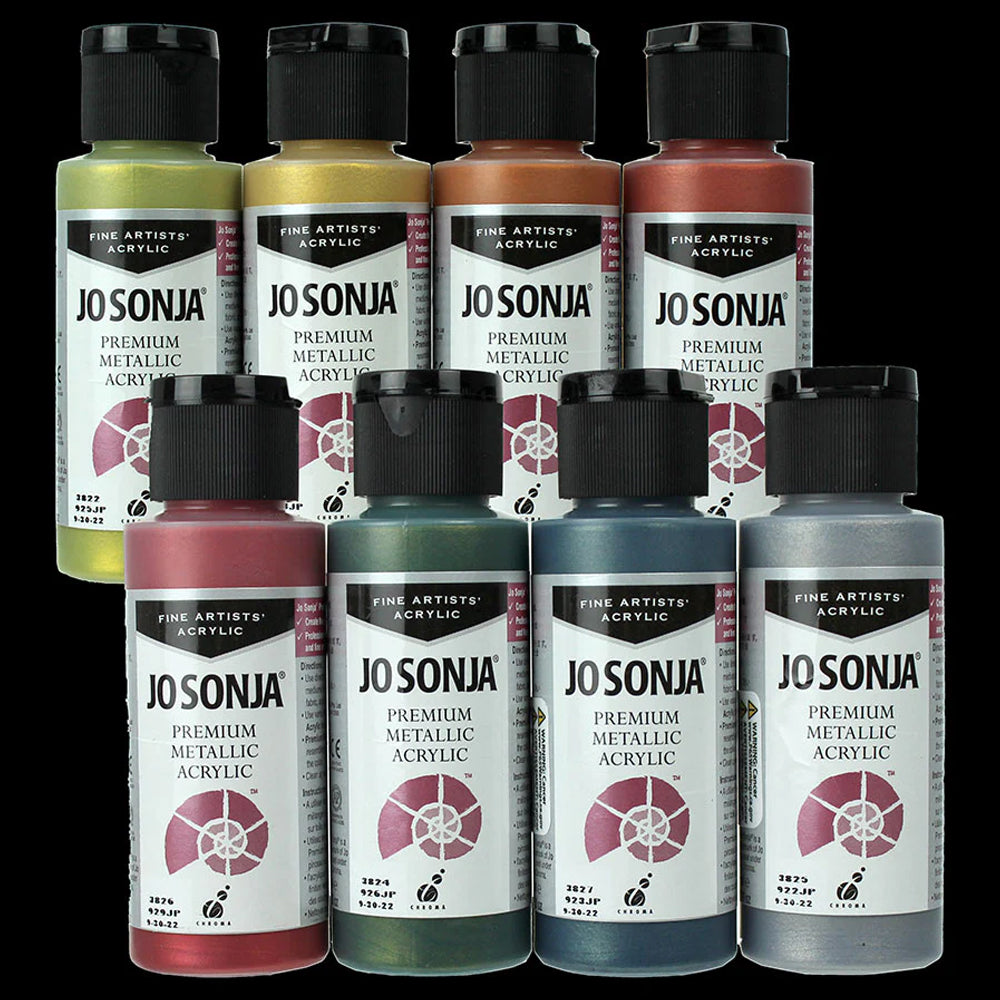 Premium Metallics- Set all 8 colors – Jo Sonja's
