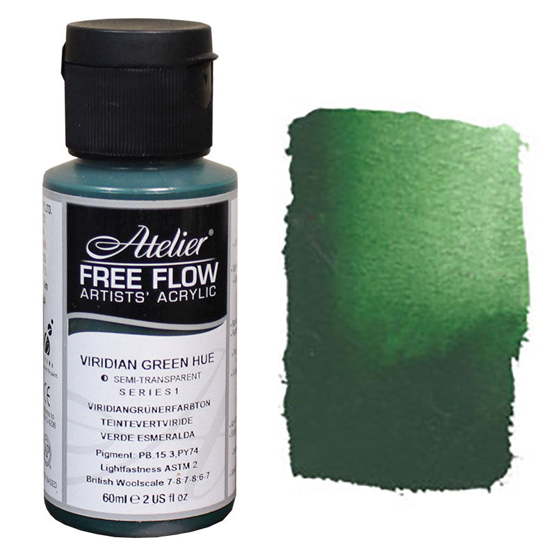Atelier Free Flow - Viridian Green Hue – Jo Sonja's