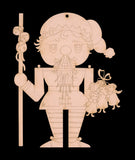 Christmas Elf Nutcracker Ornament - JK004