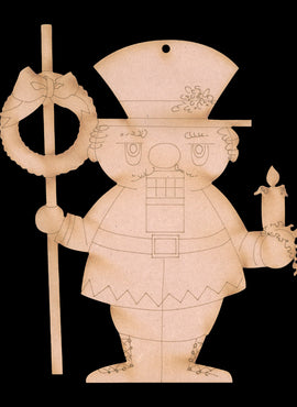 Holiday Greeter Ornament - JK001