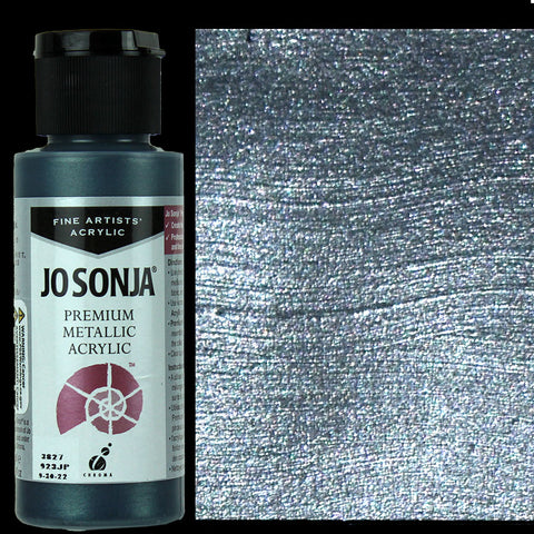 Premium Metallic - Steel Blue - 2 Oz Bottle - JJ3827