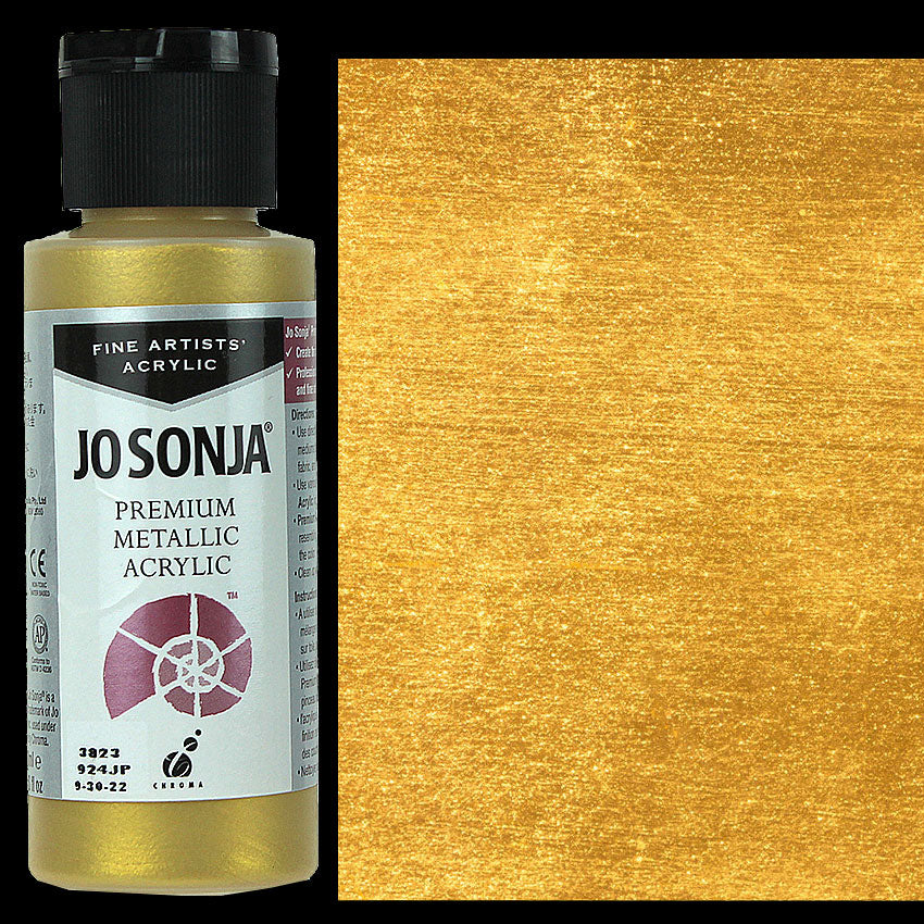 Premium Metallic - Lustrous Gold - 2 Oz Bottle - JJ3823