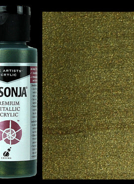 Premium Metallic - Olive Green - 2 Oz Bottle - JJ3824