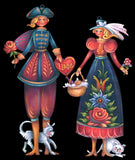 Merry Makers #4 - Ornament + Greeting Card - JG004