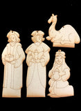 Nativity Ornaments - Collection Two - Three Wise Men & Camel - JN002