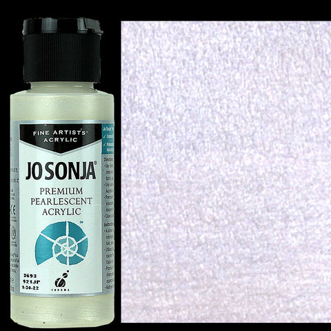 Premium Pearlescent - Pearl White - 2 Oz Bottle - JJ3693