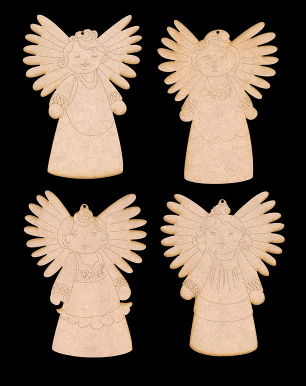 Twinkle Angels Ornaments - JN011 – Jo Sonja's