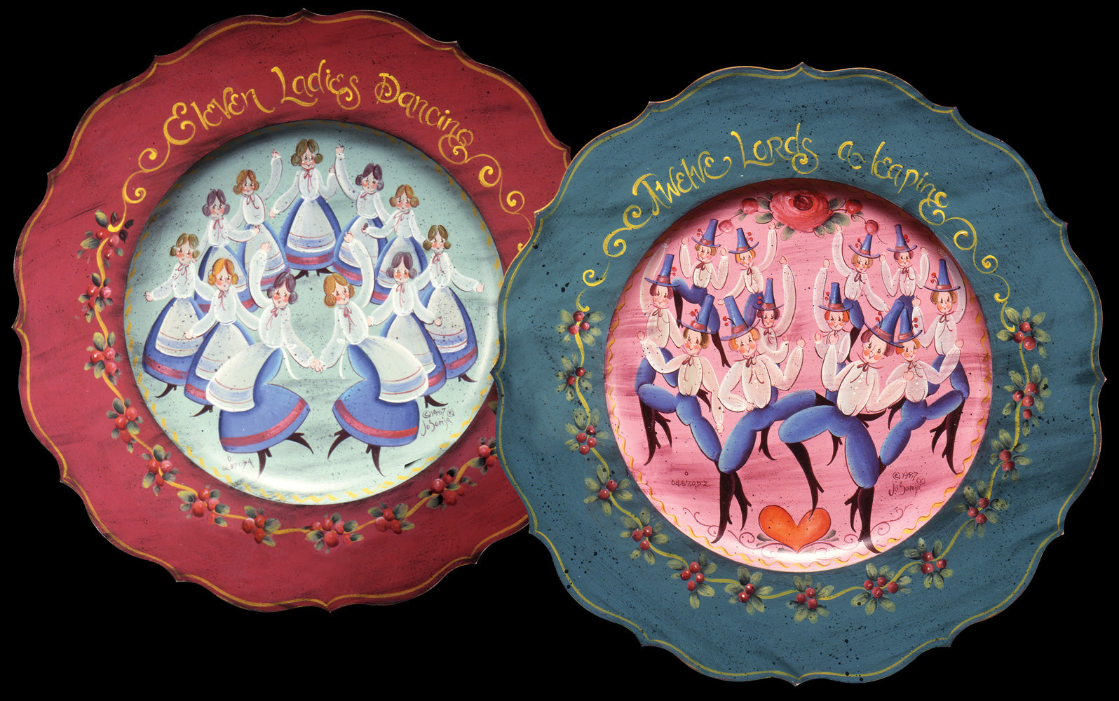 12 Days of Christmas - Day 11 and 12 Ornaments - JS018