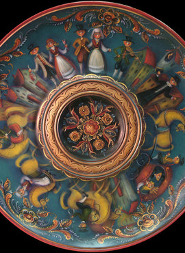 JP3069 - Vest Agder Wedding Procession Bowl