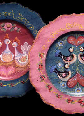 12 Days of Christmas - Day 3 and 4 Ornaments - JS014