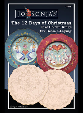 12 Days of Christmas - Day 5 and 6 Ornaments - JS015