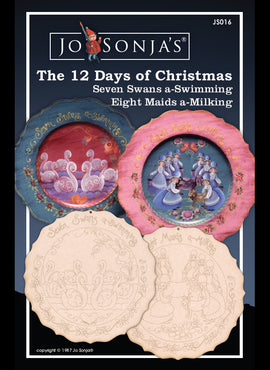 12 Days of Christmas - Day 7 and 8 Ornaments - JS016