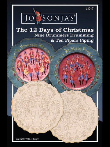 12 Days of Christmas - Day 9 and 10 Ornaments - JS017
