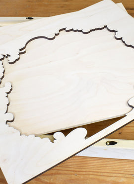 Coffee Time Shadow Box - JS040S