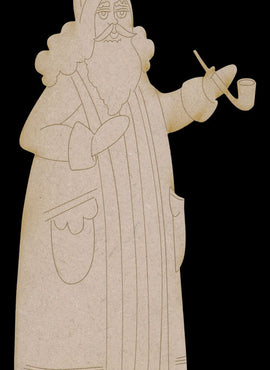 Father Christmas Ornament - JS035