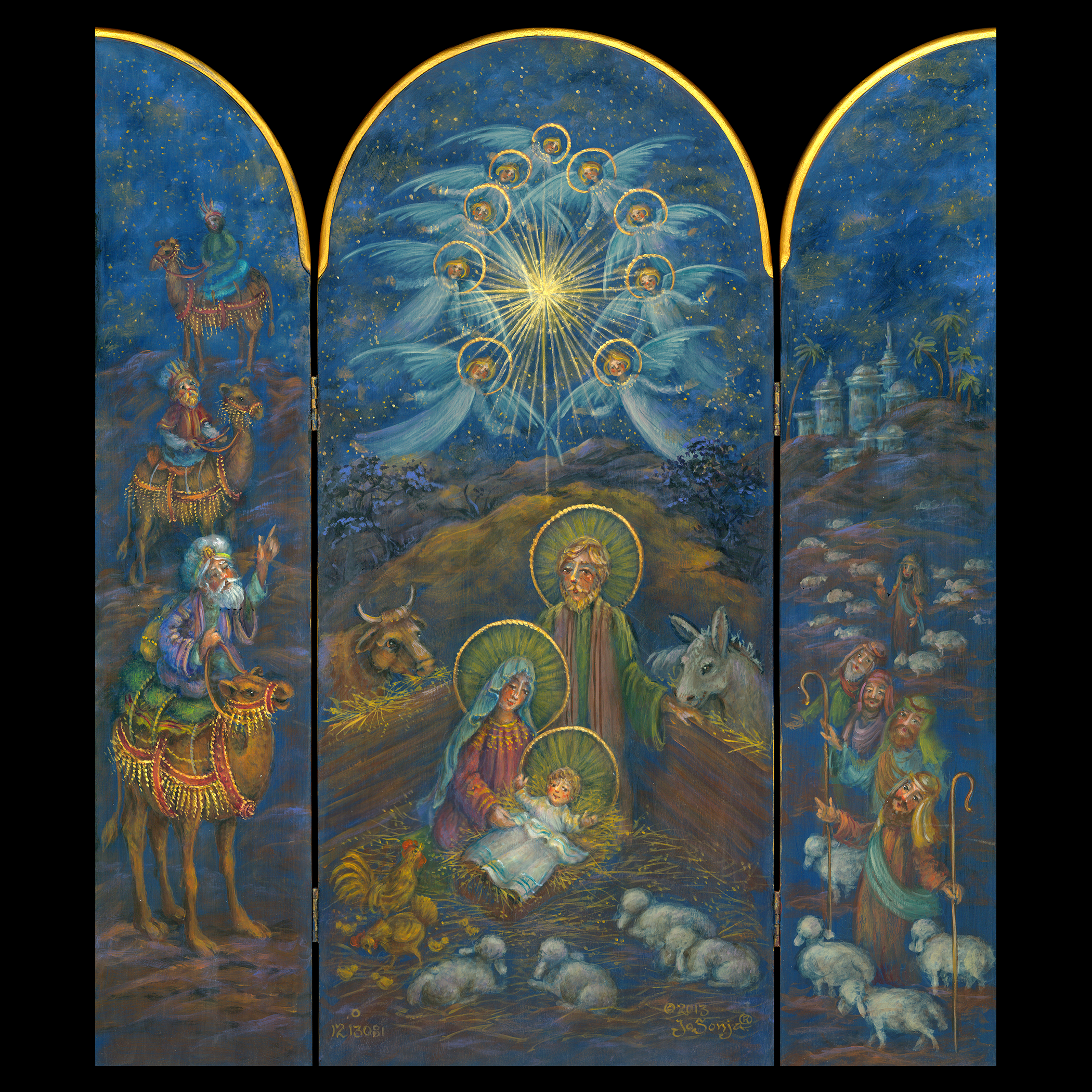 Gloria Triptych - JP3268