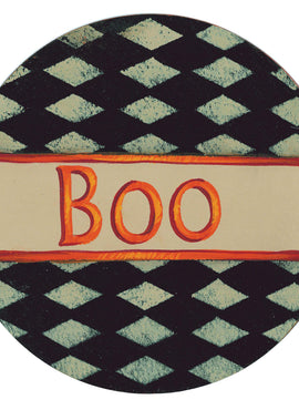 Cat in the Hat & Boo Coaster Set - By Kris Bradel - JP3429