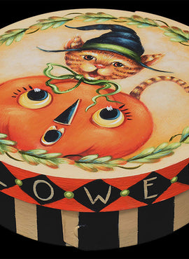 Cat in the Hat & Boo Coaster Set - By Kris Bradel - JP3429