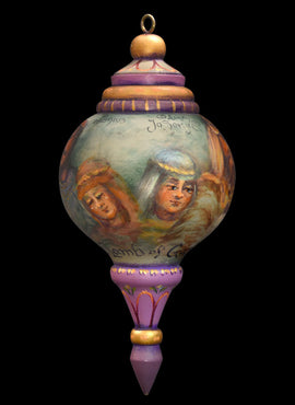 The Lamb of God Turned Ornament - JP3422