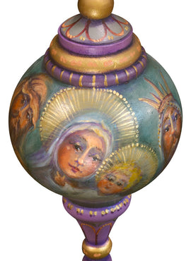 The Lamb of God Turned Ornament - JP3422