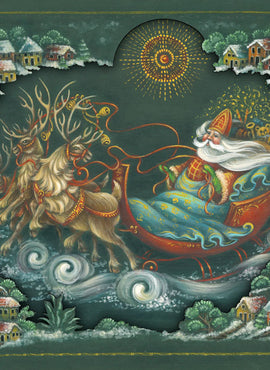 Legends of Santa Claus Shadow Box - JS032S