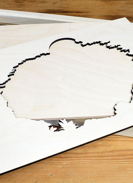 Legends of Santa Claus Shadow Box - JS032S