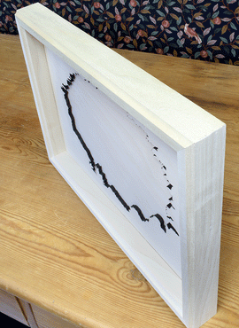 Legends of Santa Claus Shadow Box - JS032S