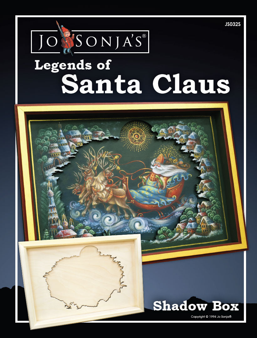 Legends of Santa Claus Shadow Box - JS032S – Jo Sonja's