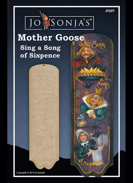 Mother Goose Ornament - Sing a Song of Sixpence - JF009