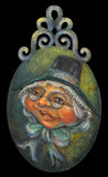 Mother Goose Ornament - Mother Goose & Humpty Dumpty - JF014