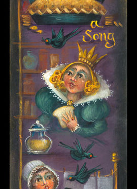 Mother Goose Ornament - Sing a Song of Sixpence - JF009