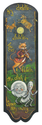 Mother Goose Ornament - The Cat & The Fiddle - JF011