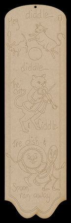 Mother Goose Ornament - The Cat & The Fiddle - JF011