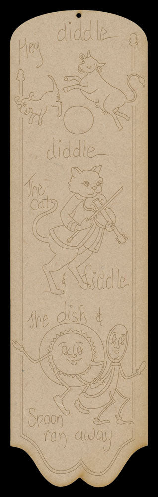 Mother Goose Ornament - The Cat & The Fiddle - JF011