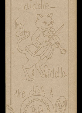 Mother Goose Ornament - The Cat & The Fiddle - JF011