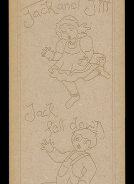 Mother Goose Ornament - Jack and Jill - JF010