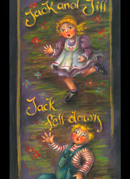 Mother Goose Ornament - Jack and Jill - JF010