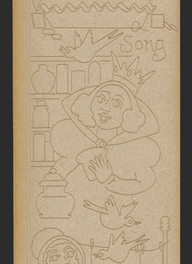 Mother Goose Ornament - Sing a Song of Sixpence - JF009