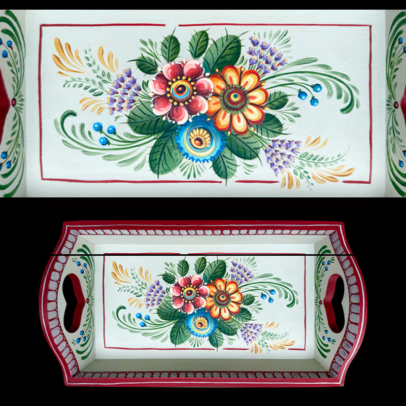Os Inspired Blossoms Tray - by Kris Bradel - JP3434