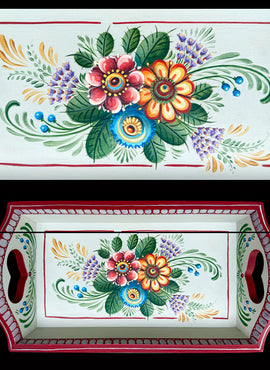 Os Inspired Blossoms Tray - by Kris Bradel - JP3434