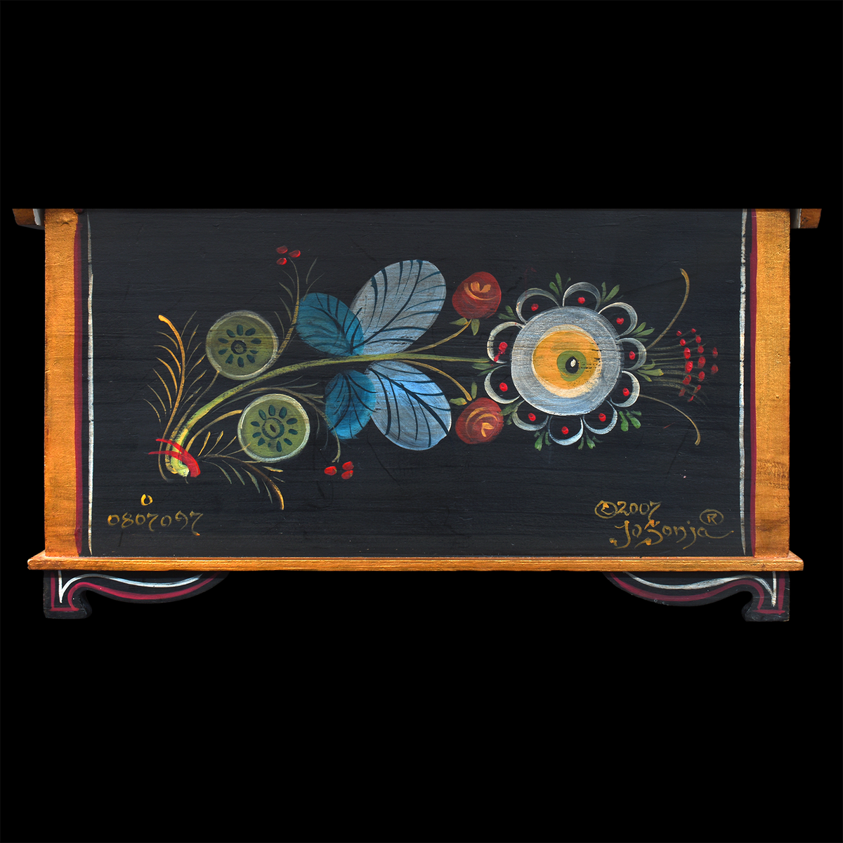 Os Rosemaling Chest 2007 - JP3457