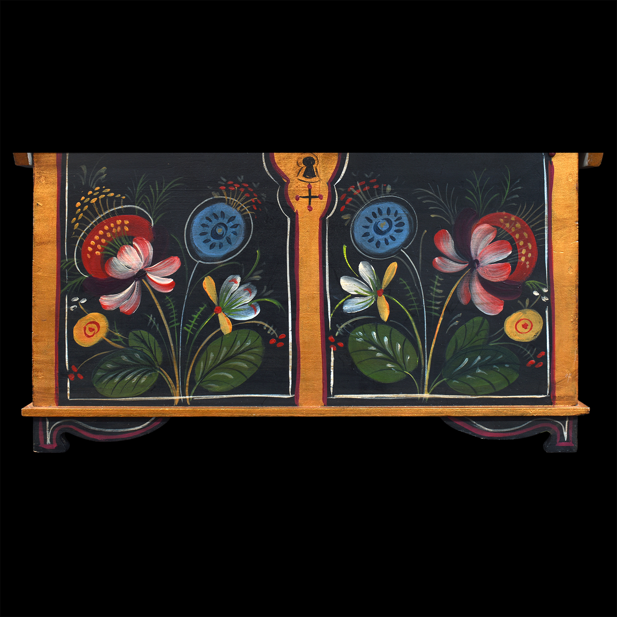Os Rosemaling Chest 2007 - JP3457