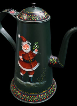 Coffee Pot Santa Claus
