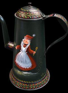 Coffee Pot Santa Claus