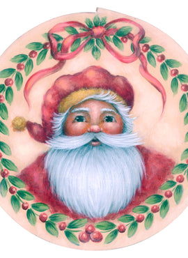 Jolly Santa Coaster Set - By Kris Bradel - JP3426