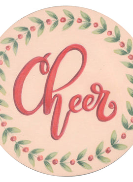 Jolly Santa Coaster Set - By Kris Bradel - JP3426