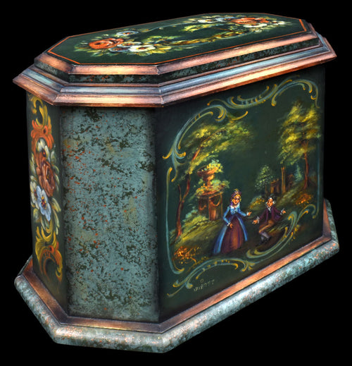 Rococco Verdigris Desk Box - JP3430