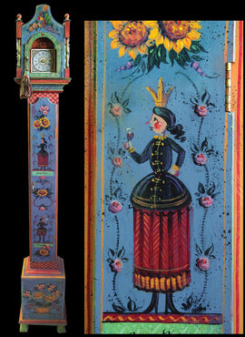 Briar Rose French Style Clock - JP3059